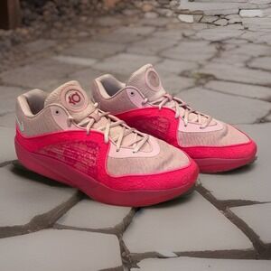 Mens‎ Size 17 Nike KD 16 NRG "Aunt Pearl" Low Top Basketball Sneakers FN4929-600